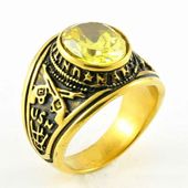 טבעת קולג' צהובה 1206
